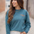 The Beach Club Ribbed Crewneck