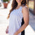 Thin Striped Front Tank