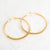 Twist On A Classic Hoop Earrings