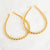 Twist Statement Hoop Earrings