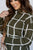 Heathered Grid Turtleneck Sweater