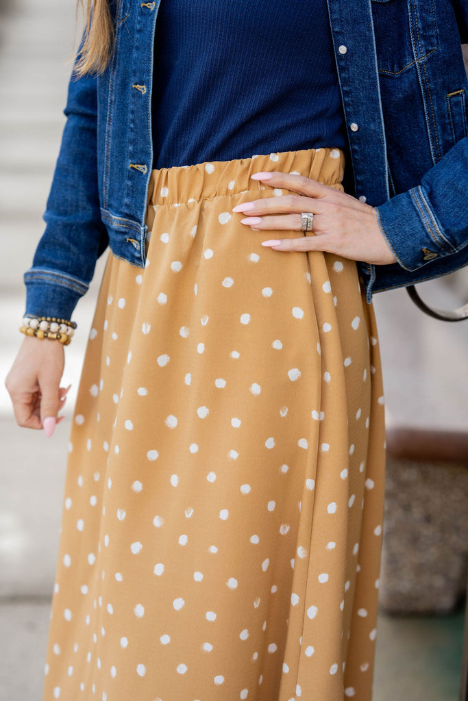 Midi Dot Skirt - Betsey's Boutique Shop