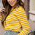Simple Striped Long Sleeve Tee