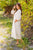 Faux Layered Long Sleeve Maxi Dress