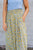 Wild Blooms Button Accented Maxi Skirt