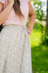 Ivy Ruffle Bottom Maxi Skirt