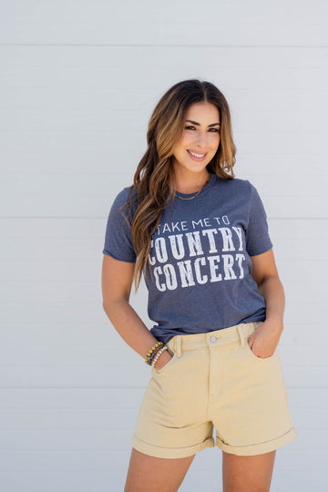 Take Me To Country Concert Graphic Tee