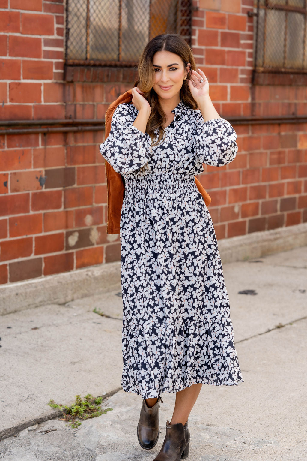 Maxi Dress Midi Dress With Ruffle Bottom Azalea Ruffle Bottom Midi