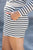 Textured Stripes Shorts