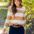 Simple Thick Striped Sweater