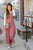 Dual Pocket Relaxed Ruched Strap Jumpsuit - Betsey's Boutique Shop