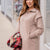 Shoulder Accented Quarter Zip Dress