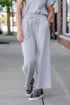 Textured Relaxed Pants