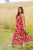 Romantic Floral Halter Maxi Dress