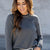 Piped Trim Sweater