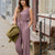 V Back Jogger Jumpsuit
