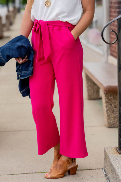 Elevated Tie Waist Pants