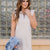 Quarter Zip Active Tank Dress