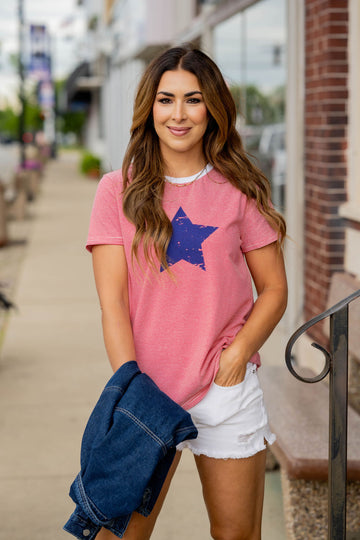 Vintage Star And Stripes Tee