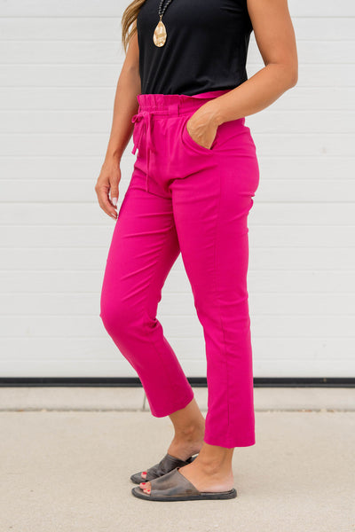 Betsey's Tie Top Dress Pants