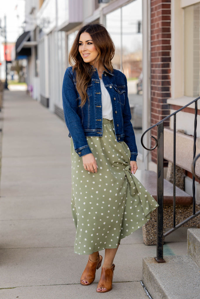 Midi Dot Skirt - Betsey's Boutique Shop