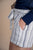 Assorted Heather Stripes Tie Waist Shorts