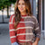 Two Tone Striped Sweater