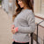 Everyday Ribbed Trim Sweater