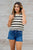 Striped Heavily Knitted Tank
