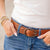 Upswing ll Belt - Caramel Artic Teal Rustic