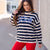 USA Striped Knit Sweater
