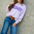 Vibrant Midwest Ribbed Graphic Crewneck