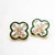 Vintage Floral Spark Stud Earrings