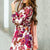 Vivacious Floral Long Sleeve Dress