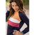 Color Blocked Zip Up Pullover - Betsey's Boutique Shop