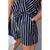 Navy Striped Criss Cross Romper - Betsey's Boutique Shop - Jumpsuits & Rompers