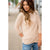Thick Striped Side Zip Wrap Sweatshirt - Betsey's Boutique Shop - Shirts & Tops