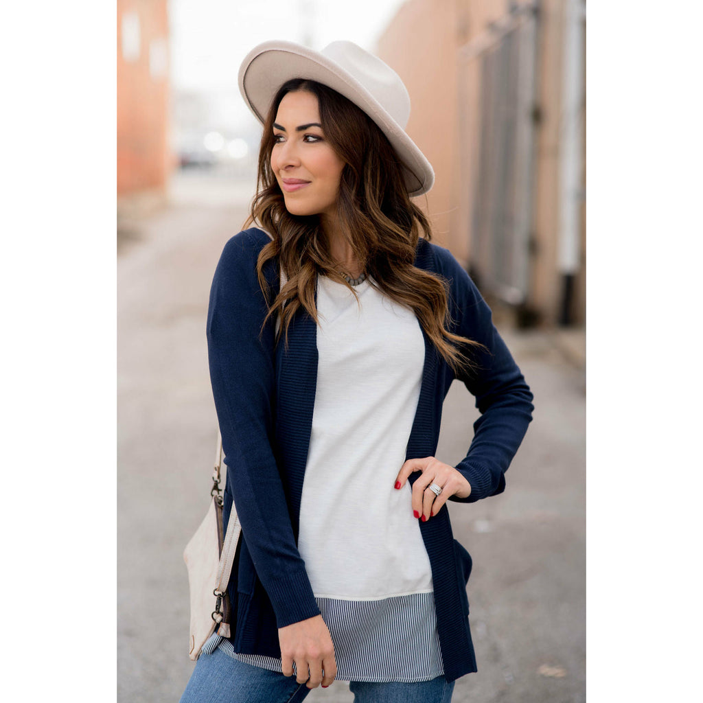 Betsey's Pocket Cardigan - Betsey's Boutique Shop - Coats & Jackets