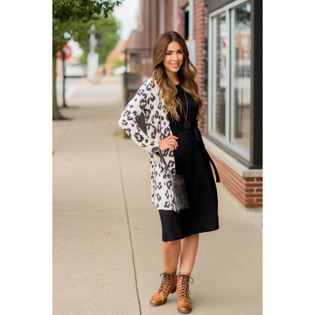 Lightweight Leopard Cardigan - Betsey's Boutique Shop