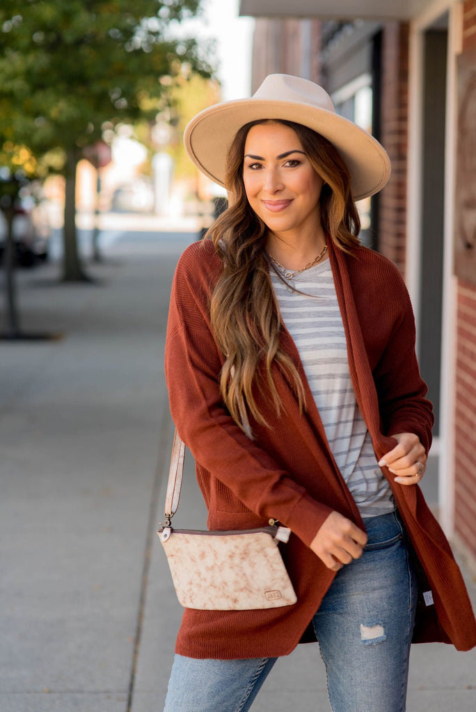 DUPLICATE Ombre Striped Long Sleeve Tee - Betsey's Boutique Shop