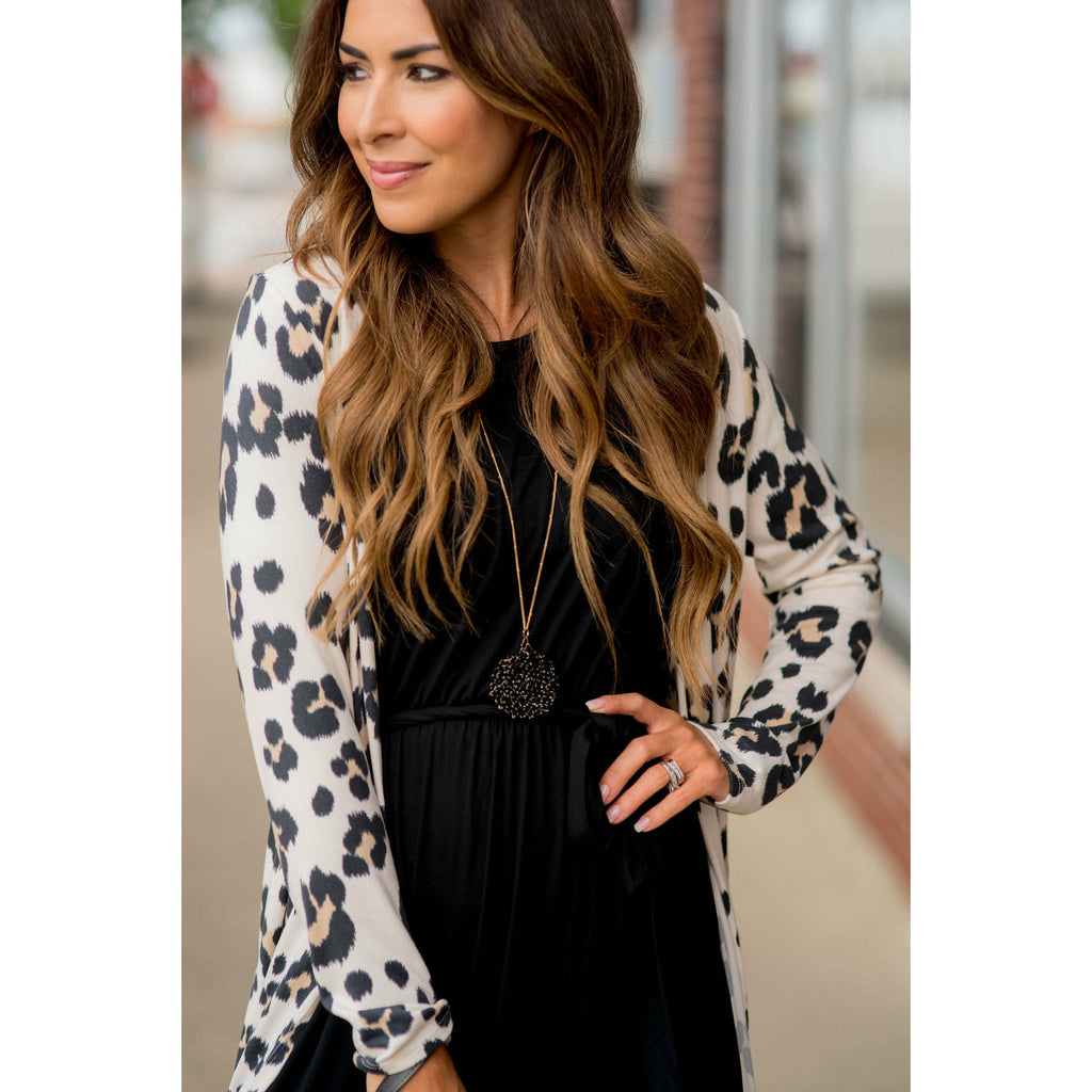 Lightweight Leopard Cardigan - Betsey's Boutique Shop