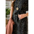 Short Sleeve Feather Speckled Tie Dress - Betsey's Boutique Shop - Dresses