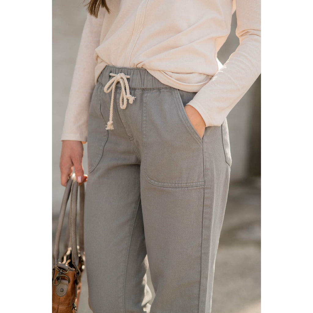 Everyday Drawstring Pants - Betsey's Boutique Shop