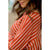Striped Side Slit Long Tee - Betsey's Boutique Shop - Shirts & Tops