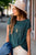 Speckled Front Knot Tee - Betsey's Boutique Shop - Shirts & Tops