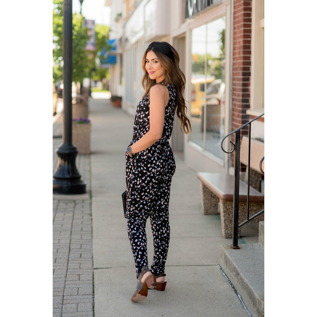 Confetti Tank Jumpsuit - Betsey's Boutique Shop - Jumpsuits & Rompers