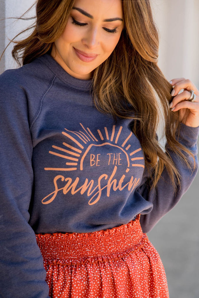 Be The Sunshine Graphic Crewneck - Betsey's Boutique Shop -