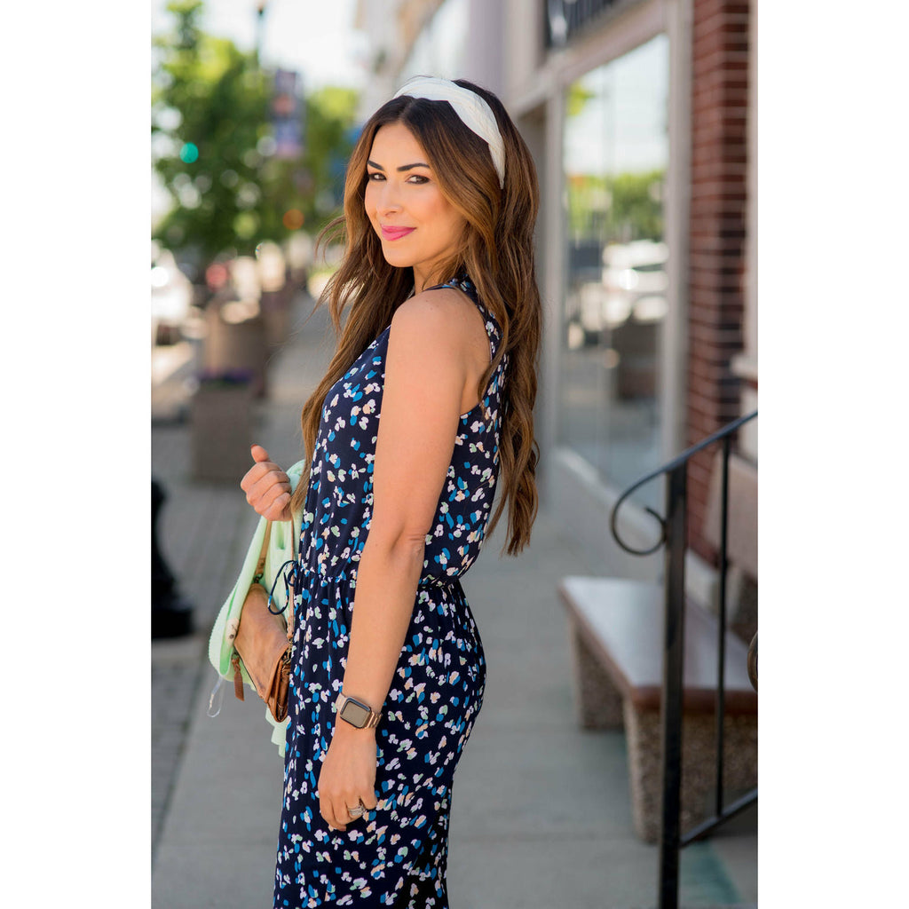 Confetti Tank Jumpsuit - Betsey's Boutique Shop - Jumpsuits & Rompers