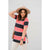 Coral Striped Tee - Betsey's Boutique Shop