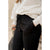 Metal Accent String Cuffed Pants - Betsey's Boutique Shop - Pants